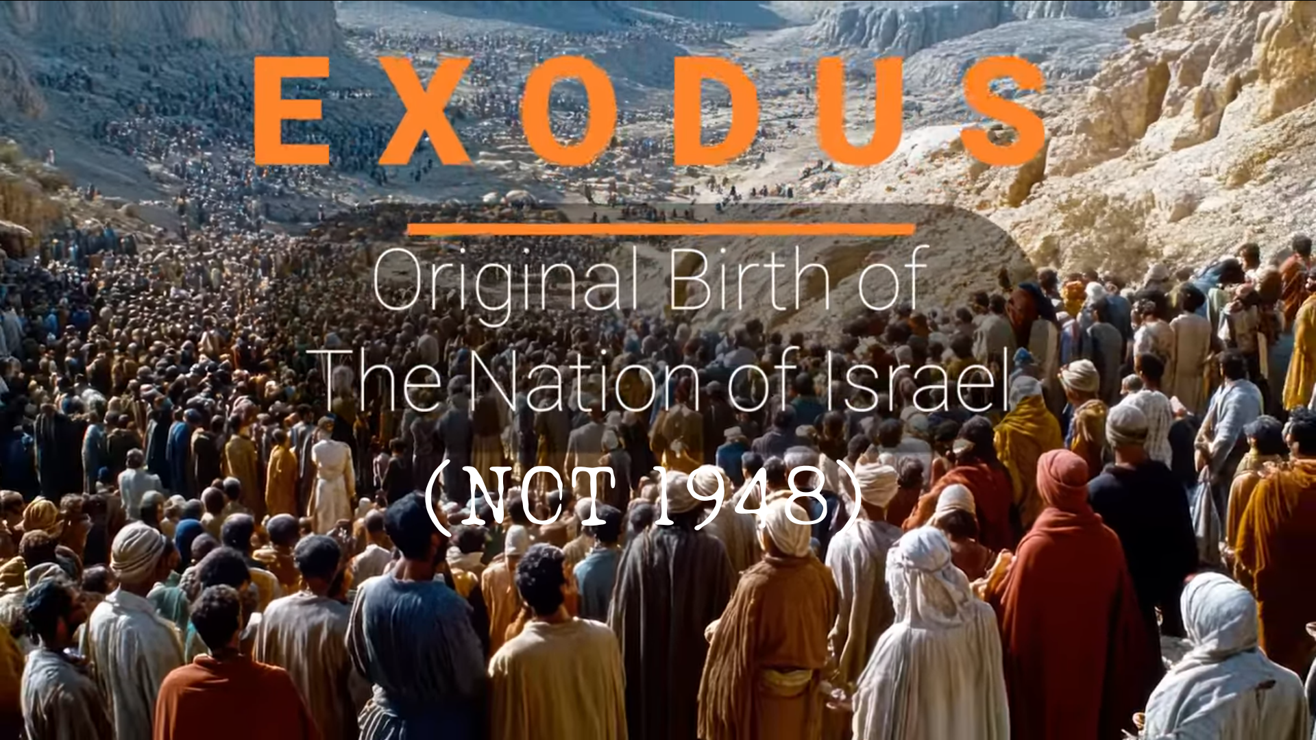 PLAYLIST: The Birth of Israel - (Not 1948)